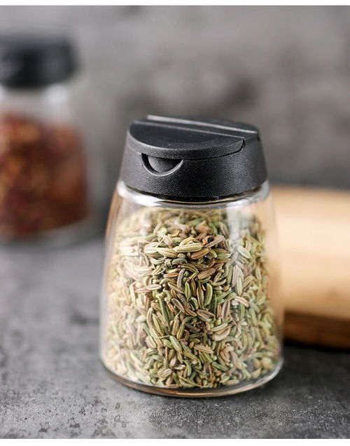 4只调料盒套装 厨房调味的精致伴侣